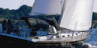 Tartan 3700. Photo courtesy of Tartan Yachts.